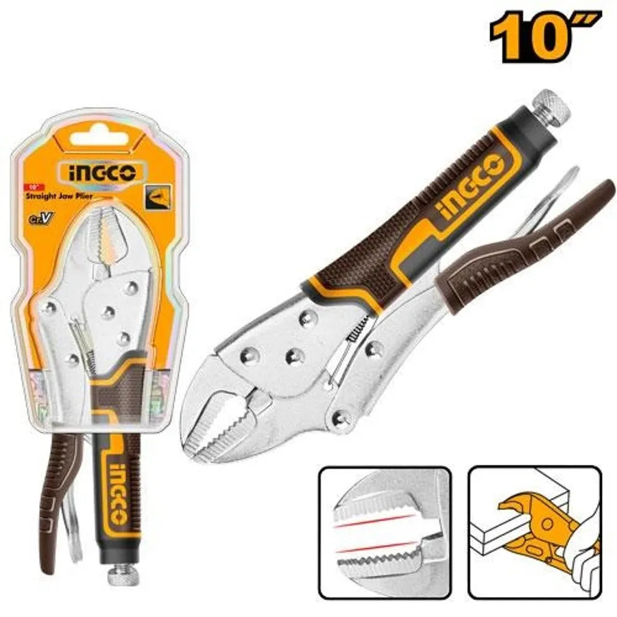 Straight Jaw Plier 10" - INGCO